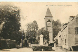 91 GIF -  L'Eglise Et Le Monument - Gif Sur Yvette