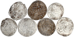 7 Diverse Silber Dirhams, Ab Kaykhusraw III. (ab Ca. 1265). Meist Sehr Schön - Orientales