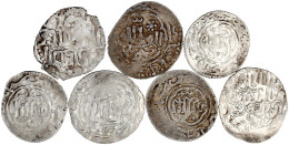 7 Diverse Silber Dirhams, Ab Kaykhusraw III. (ab Ca. 1265). Meist Sehr Schön - Orientalische Münzen