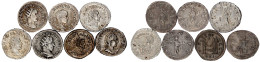 7 Antoniniane: 2 X Gordian III., 2 X Philippus Arabs (darunter ANNONA In Fast St!), Philippus II., Herennia Etruscilla,  - Andere & Zonder Classificatie