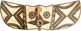 Burkina Faso: Sperbermaske, Stamm Der Bwa. Holz, 109 X 33 Cm. KEIN VERSAND/NO SHIPPING POSSIBLE - Andere & Zonder Classificatie