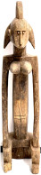 Nigeria: Sogen. "Lagalagana"-Statue Des Stammes Mumuye. Holz, Höhe 65 Cm. Kl. Risse - Autres & Non Classés