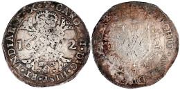 Patagon 1672, Brüssel. 27,87 G. Sehr Schön, Prägeschwäche. Delmonte 347. - Sonstige & Ohne Zuordnung