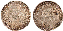 Mark Danske 1617 Mzz. Kleeblatt. Sehr Schön, Stempelfehler. Hede 99c. - Denmark