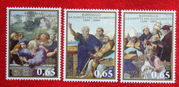 Raphael Art Painting Painter 2009 Mi 1648-1650 Yv 1501-1503 POSTFRIS / MNH / **  VATICANO VATICAN VATICAAN - Ungebraucht