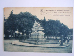 Oudenaarde Audenarde Monument Mexicain Ed. Van Assche Rousseaux Gelopen 1938 - Oudenaarde