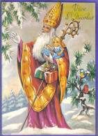 Carte Postale Saint-Nicolas  Très Beau Plan - Sinterklaas