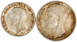 2 Stück: 5 Und 10 Lire 1926 R. Besseres Jahr. Beide Vorzüglich/Stempelglanz. Krause/Mishler 67.1, 68.1. - Other & Unclassified