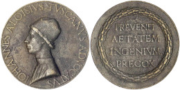Bronzegussmedaille O.J. (um 1473/1478) Von Lysipp Dem Jüngeren. Giovanni Alvise Toscani, Anwalt (1450-1478). 71 Mm. Etwa - Lombardije-Venetië