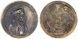 Bronzegussmedaille O.J. (ggf. Giovanni Zanobo Weber). Auf Den Ordensgeneral Der Jesuiten Lorenzo Ricci (1703-1775). Büst - Toscana