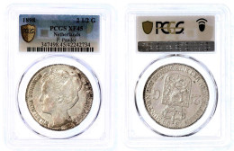 2 1/2 Gulden 1898, P. PANDER. PCGS Grading XF45. Krause/Mishler 123. - Sonstige & Ohne Zuordnung