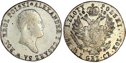 1 Zloty 1818 IB. Sehr Schön. Krause/Mishler 98. - Pologne