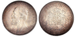 2 Kronen 1898 EB. Prägefrisch/fast Stempelglanz, Prachtexemplar Mit Feiner Tönung. Krause/Mishler 761. - Sweden