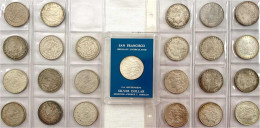 24 Morgan-Silberdollars Ab 1879 Bis 1890. Nur Ausgesuchte, Gute Qualitäten. 1 X Im US-Blister. Unbedingt Besichtigen. Vo - Autres & Non Classés