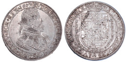 Reichstaler 1607, Hall. Seltene Var. Mit Schwebescheibe. 28,75 G. Fast Vorzüglich. Davenport. 3006. Voglhuber 96/X. - Goldmünzen