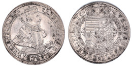 Reichstaler 1632, Hall. Mit Schmalem Hüftbild. 28,70 G. Gutes Vorzüglich. Voglhuber 183/IV Var. Davenport. 3338. - Monete D'oro