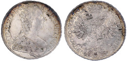 Konventionstaler 1762, Wien. 27,78 G. Vorzüglich, Min. Kratzer. Herinek 411. Davenport. 1112. - Goldmünzen