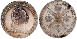 1/4 Kronentaler 1793 B, Kremnitz. Gutes Sehr Schön, Min. Justiert. Herinek 522. - Pièces De Monnaie D'or