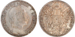 Vereinstaler 1863 A. Besseres Jahr. Vorzüglich/Stempelglanz. Herinek 448. Thun 445. - Monete D'oro