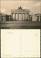 Ansichtskarte Mitte-Berlin Brandenburger Tor Brandenburg Gate 1959 - Porte De Brandebourg