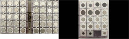 Album Mit über 340 Münzen Aus 1800 Bis 1997. Dabei Viele Silbermünzen U.a. Haus Habsburg, Ungarn, 1. Und 2. Republik, Et - Oesterreich