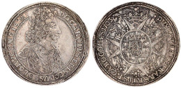 Reichstaler 1703. 28,41 G. Sehr Schön. L.-M. 336. Davenport. 1207. - Goldmünzen
