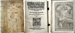 Buch: SURIUS, LAURENTIUS. Bewerter Historien Der Lieben Heiligen Gottes. München 1574. Des Ersten Theils Der Ander Monat - Monedas En Oro