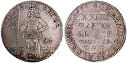 XXIIII Mariengroschen 1699***, Zellerfeld. Wilder Mann. Vs. Weiter Abstand Zw. Jahreszahl Und Stern. Vorzüglich, Leichte - Gold Coins