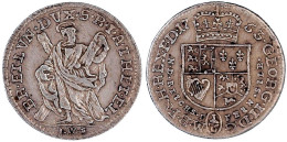 1/6 Ausbeutetaler 1753 I.W.S., Clausthal. St. Andreas. Gutes Sehr Schön. Welter 2616. Müseler 10.6.3/43. Fiala 4293. Kni - Gold Coins