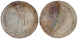 1/3 Taler Feinsilber 1774 LCR, Zellerfeld. Wilder Mann. Vorzüglich/Stempelglanz, Prachtexemplar, Selten. Welter 2829. Fi - Pièces De Monnaie D'or