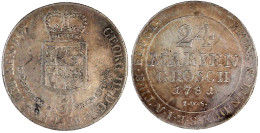 24 Mariengroschen (2/3 Taler Feinsilber) 1781 IWS (Jonhan Wilhelm Schlemm), Clausthal. Sehr Schön, Sehr Seltenes Jahr. W - Goldmünzen