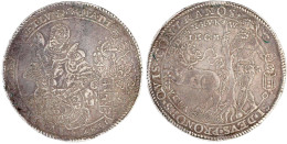 1 1/2 Facher Brillentaler 1587, Wolfenbüttel, Mzm. Dietrich Ockeler. 42,67 G. Sehr Schön, Henkelspur Mit Altem Kärtchen  - Gold Coins