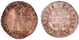 XII Mariengroschen 1668, Zellerfeld. Wilder Mann. Sehr Schön, Schöne Patina. Welter 1848. Fiala 392/93. Knyphausen -. Kn - Goldmünzen