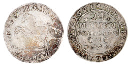 24 Mariengroschen 1691 ***/H.C X. H. (im Stempel Geändert Aus 1690), Braunschweig. Springendes Ross. Sehr Schön/vorzügli - Monete D'oro