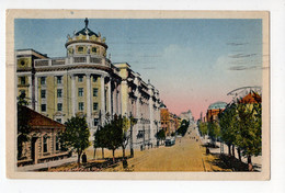 1934. KINGDOM OF YUGOSLAVIA,SERBIA,BELGRADE TO VIENNA,KNEZ MILOSA STREET,POSTCARD,USED - Yougoslavie