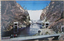 USA US NEVADA SINCITY LAS VEGAS BELOW HOOVER DAM BRIDGE POSTCARD CARTE POSTALE POSTKARTE CARTOLINA ANSICHTSKARTE - Las Vegas