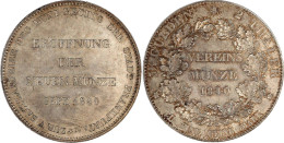 Doppeltaler 1840 Auf Die Eröffnung Der Neuen Münze Sept. 1840. Auflage Nur 649 Ex. Fast Stempelglanz, Prachtexemplar, Se - Goldmünzen