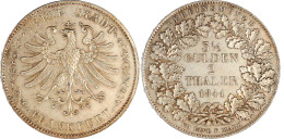 Doppeltaler 1841. Adler. Vorzüglich/Stempelglanz Aus Erstabschlag, Kl. Kratzer. Jaeger 23. Thun 131. AKS 2. - Gold Coins