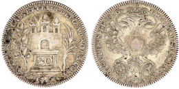 20 Kreuzer 1766, Nürnberg. Gutes Sehr Schön. Lejeune 78. - Goldmünzen
