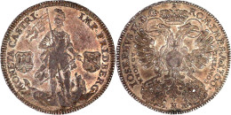 1/2 Konventionstaler 1766, Nürnberg. Mit Titel Josefs II. 14,02 G. Fast Stempelglanz, Prachtexemplar Mit Schöner Patina. - Gold Coins