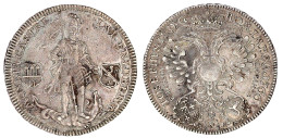 1/2 Konventionstaler 1766, Nürnberg. Mit Titel Josefs II. 13,97 G. Vorzüglich/Stempelglanz, Schöne Patina. Lejeune 79. - Gold Coins
