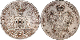 Reichstaler 1748 IHL, Mit Titel Franz I. Münzmeister Johann Heinrich Löwe. Auf Die 100-Jahrfeier Des Westfälischen Fried - Gold Coins