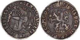 1/2 Weidenbaumtaler 1638. 13 Strahlen Und Basis R Stern - OV. 14,52 G. Gutes Sehr Schön, Kl. Kratzer, Schöne Patina, äuß - Pièces De Monnaie D'or