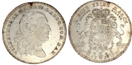 Biberer Ausbeutetaler 1796 F-H (Jacob Friedrich Heerwagen) Hanau Oder Kassel Ausbeute Der Biberer Gruben. Großer Kopf Mi - Gold Coins