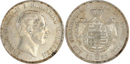 Vereinstaler 1858. Fast Stempelglanz, Prachtexemplar, Sehr Selten In Dieser Erhaltung. Jaeger 48. Thun 190. AKS 62. - Pièces De Monnaie D'or