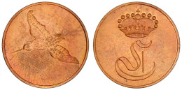 Kupfer Schnepfenheller O.J.(1927). Fliegende Schnepfe/gekr. Monogramm. 20 Mm. Vorzüglich/Stempelglanz, Selten. Zilch 12b - Gold Coins