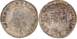 XV Kreuzer 1691, Westerburg. Wertzahl Auf Der Rs. Unter Dem Wappen. Sehr Schön, Sehr Selten. Joseph 106 D Var.. - Gold Coins