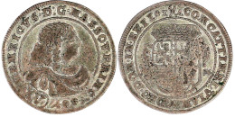 XV Kreuzer 1685 IXA, Herborn. Brustb. N.r., Darunter 2 Blumen/Wappen. Sehr Schön, Kl. Schrötlingsfehler, äußerst Selten  - Goldmünzen