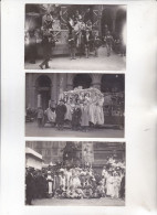 3 CARTOLINE  FOTOGRAFICHE :: FOTO OTTOLENGHI + BORRIONE : CARNEVALE 1929 TORINO NON VIAGGIATE - Tentoonstellingen