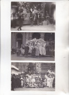 3 CARTOLINE  FOTOGRAFICHE :: FOTO OTTOLENGHI + BORRIONE : CARNEVALE 1929 TORINO NON VIAGGIATE - Mostre, Esposizioni